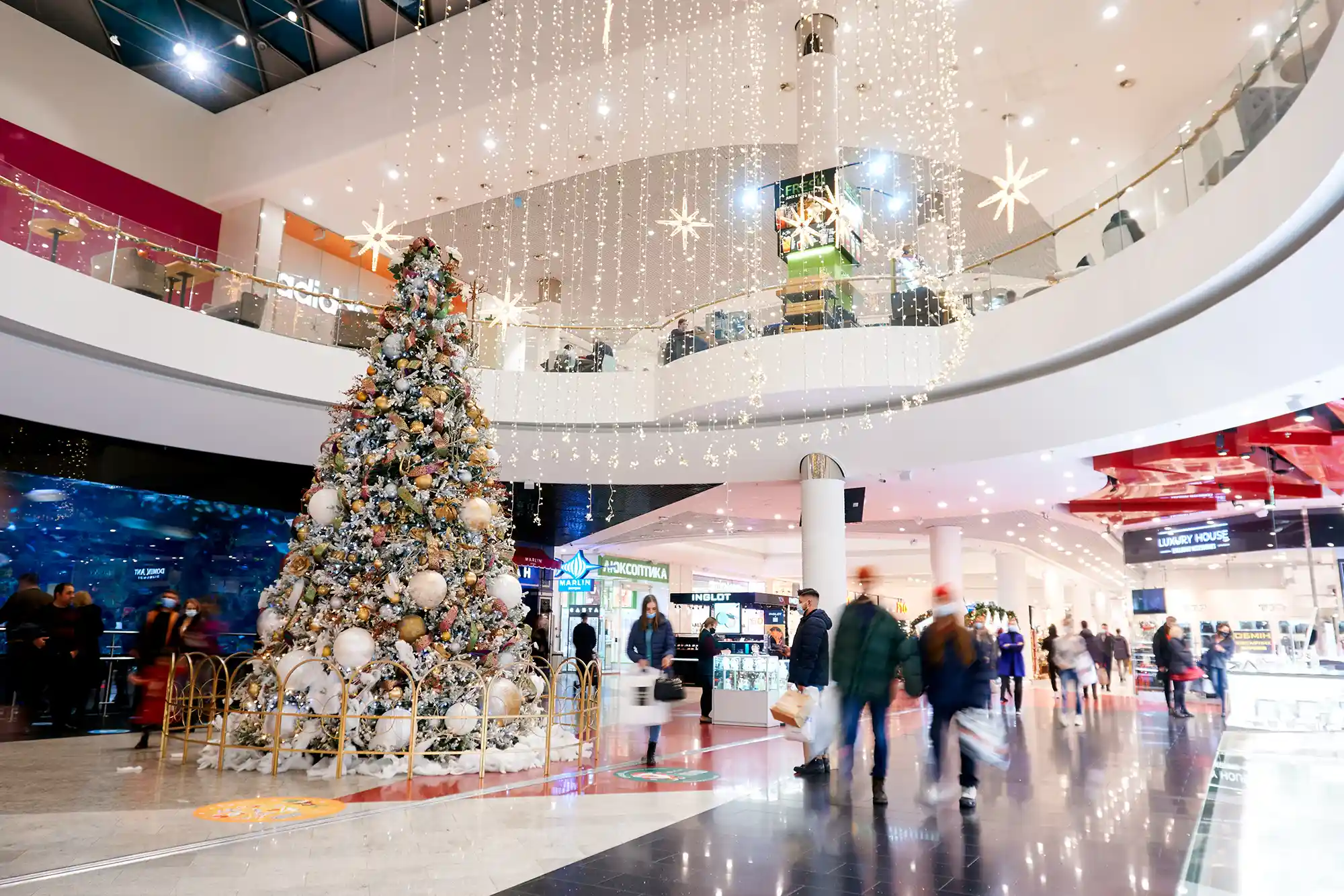 Festive Event Photography at Ocean Plaza Shopping Center
