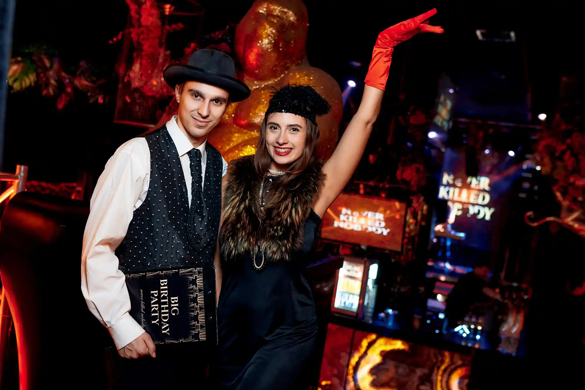 A Glamorous Gatsby-Themed 25th Birthday Celebration