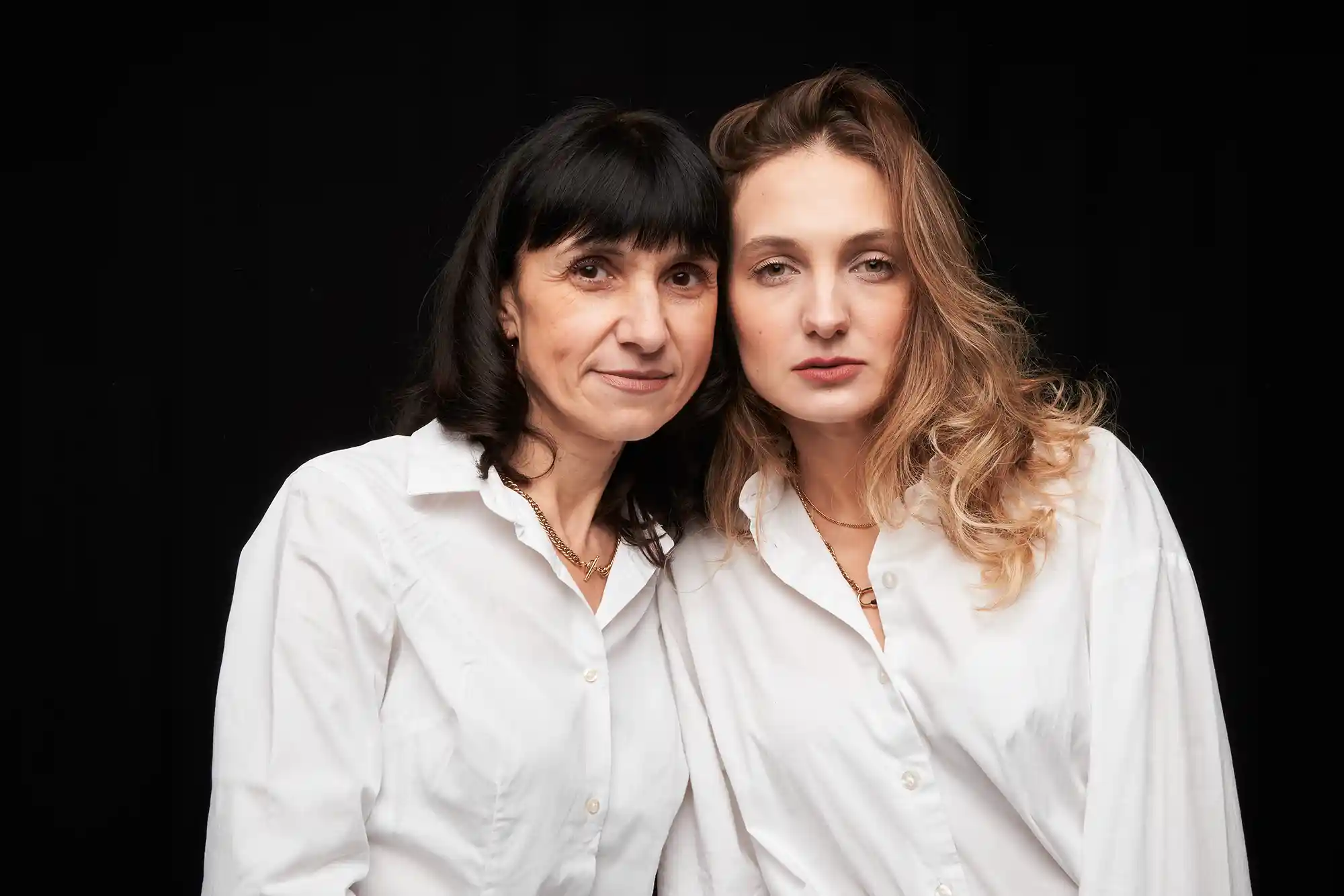 Classic Mother and Daughter Studio Portraits