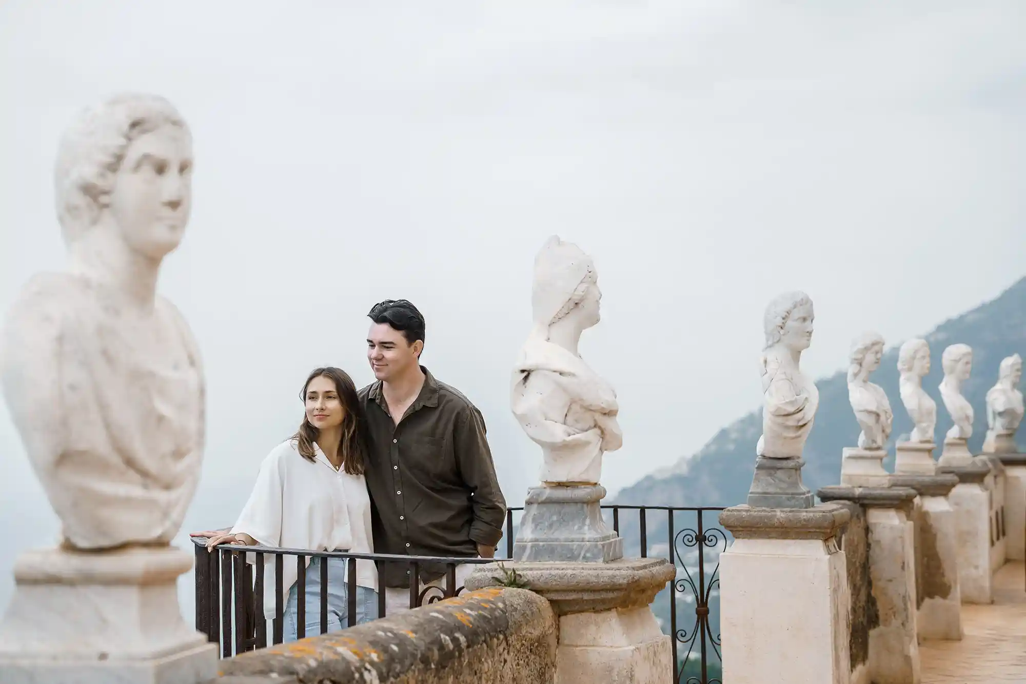 Engagement Ravello photoshoot