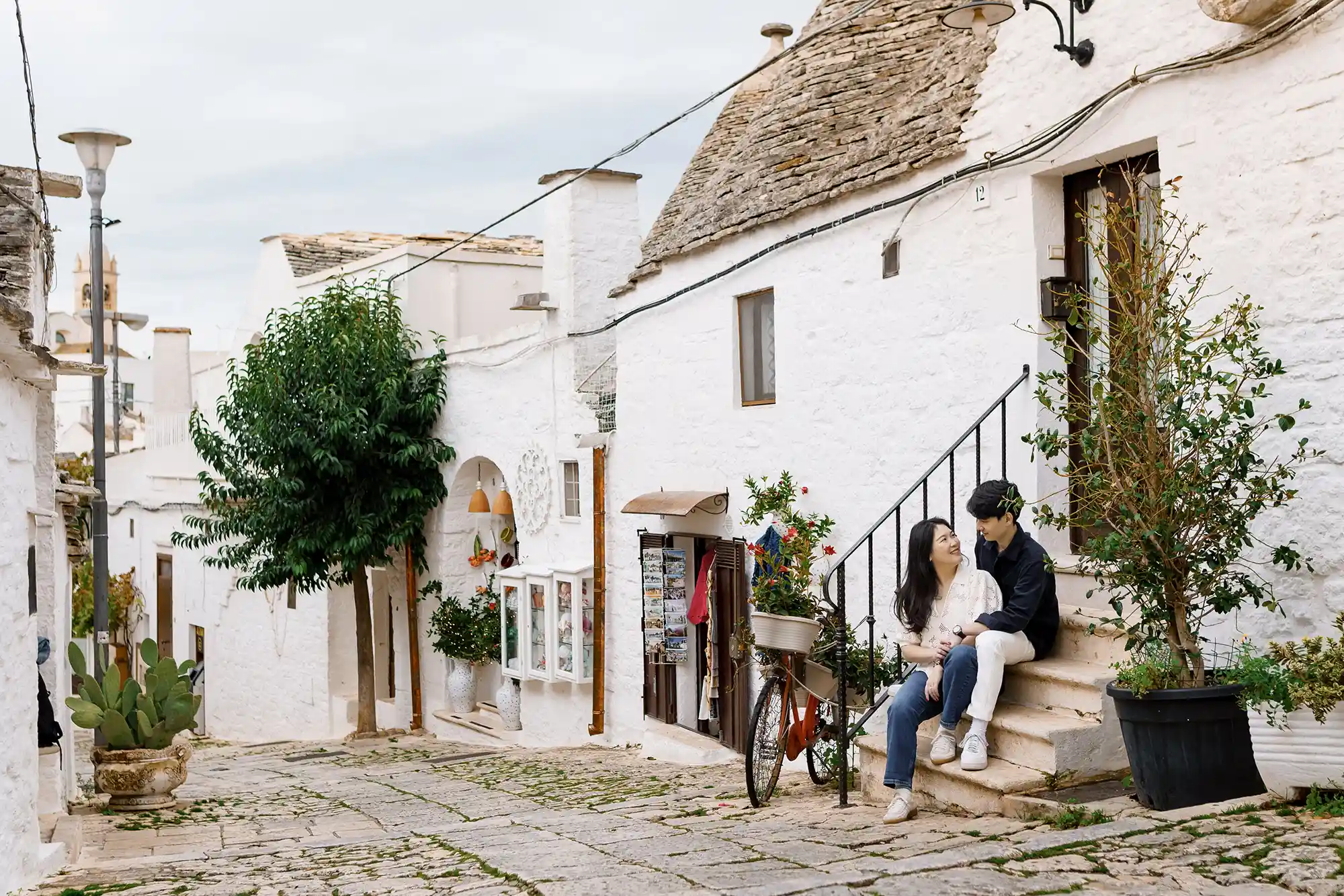 Romantic Love Story in Alberobello | Pre-Wedding & Proposal Photo Shoot