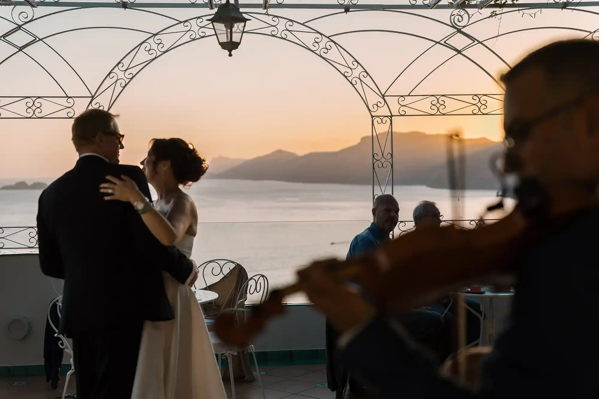 Vow Renewal in Praiano at Grand Hotel Triton