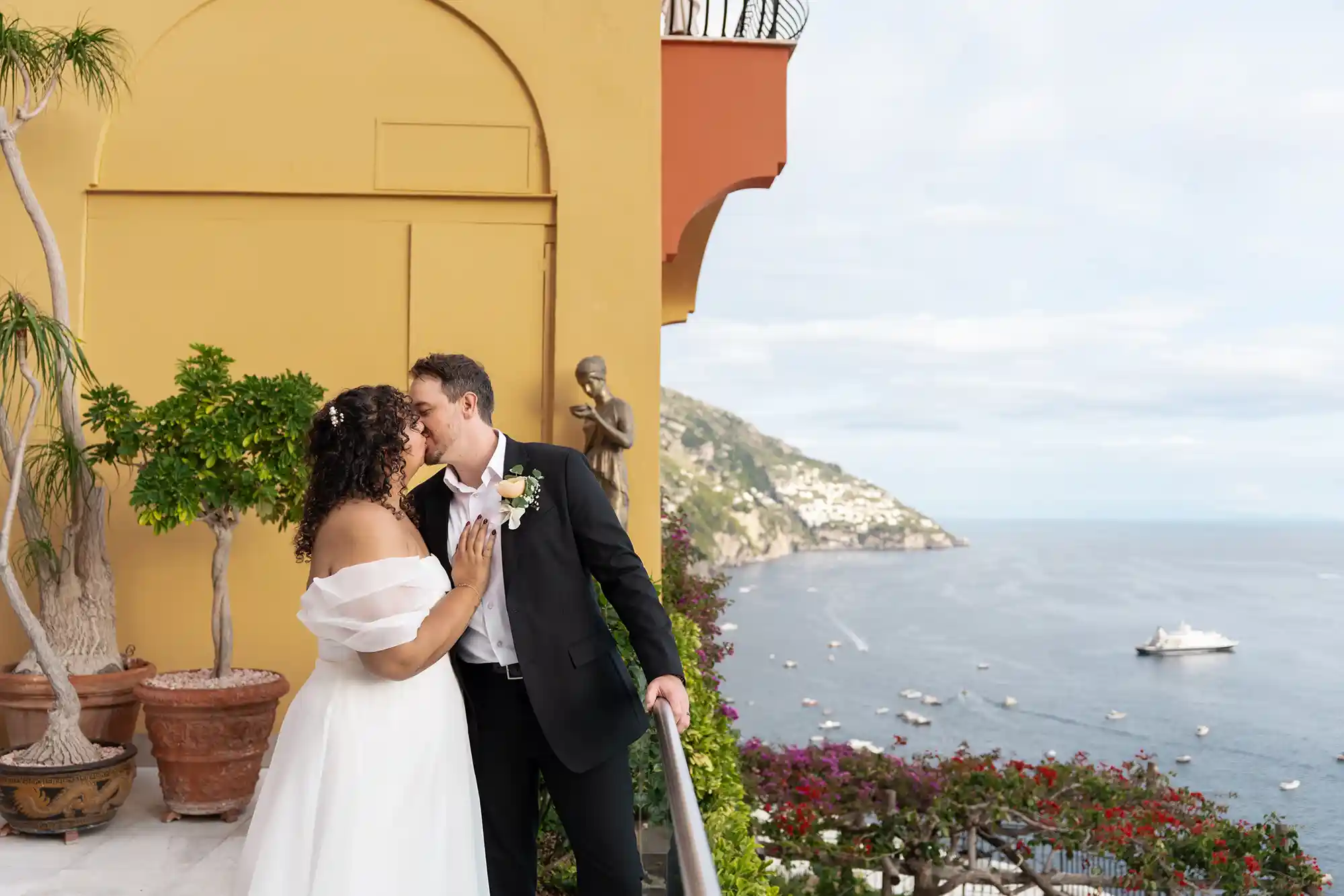 Intimate Elopement at Villa Magia, Positano
