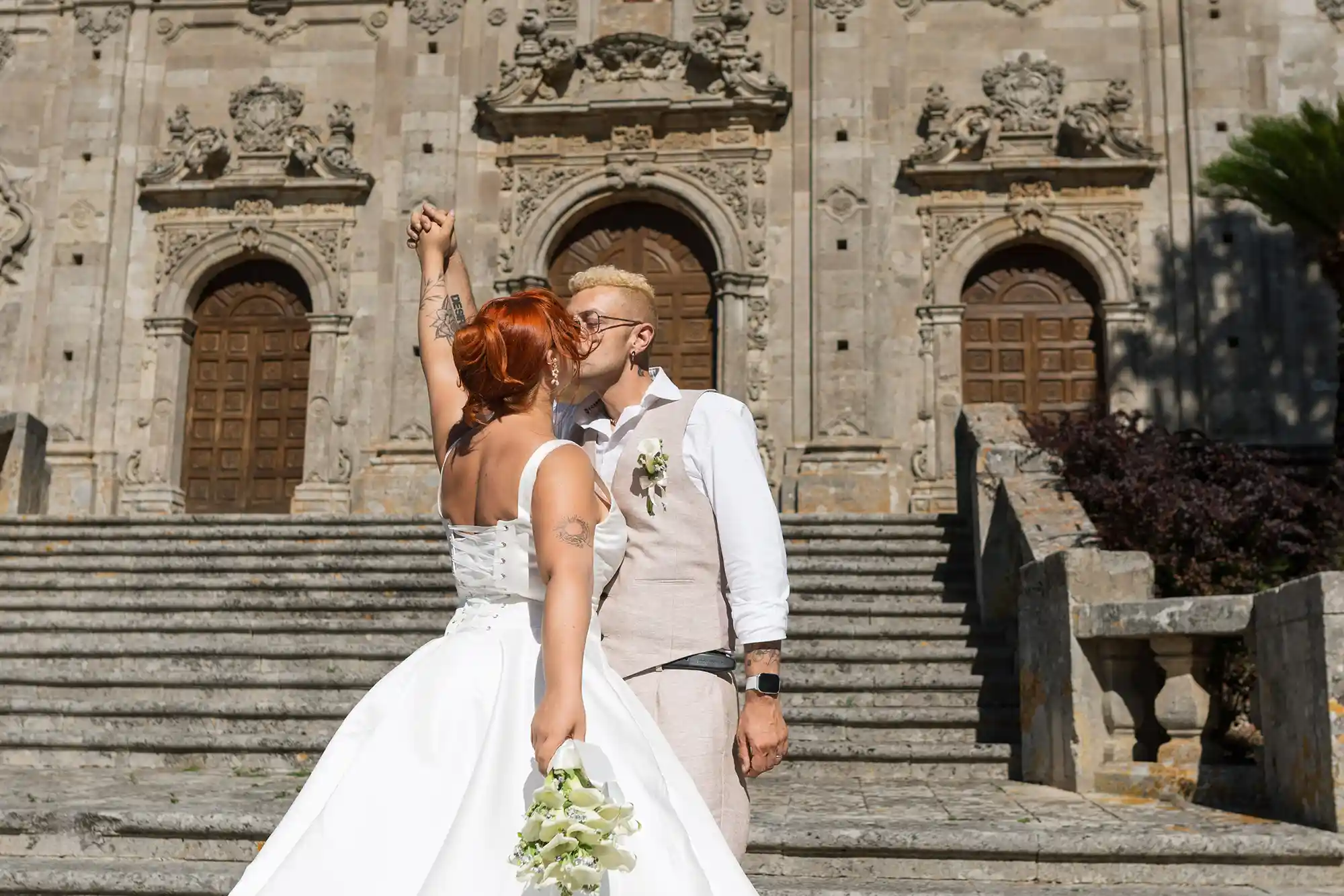 Intimate Wedding Photoshoot in Calabria Hills